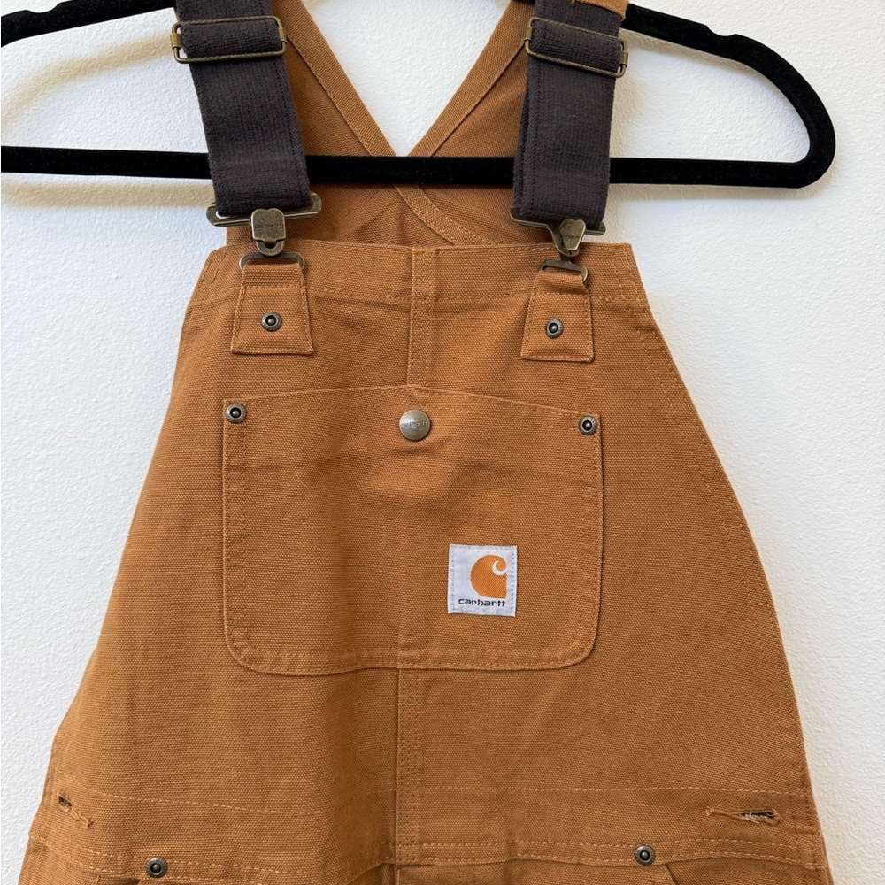 Classic Carhartt Kids Tan Overalls